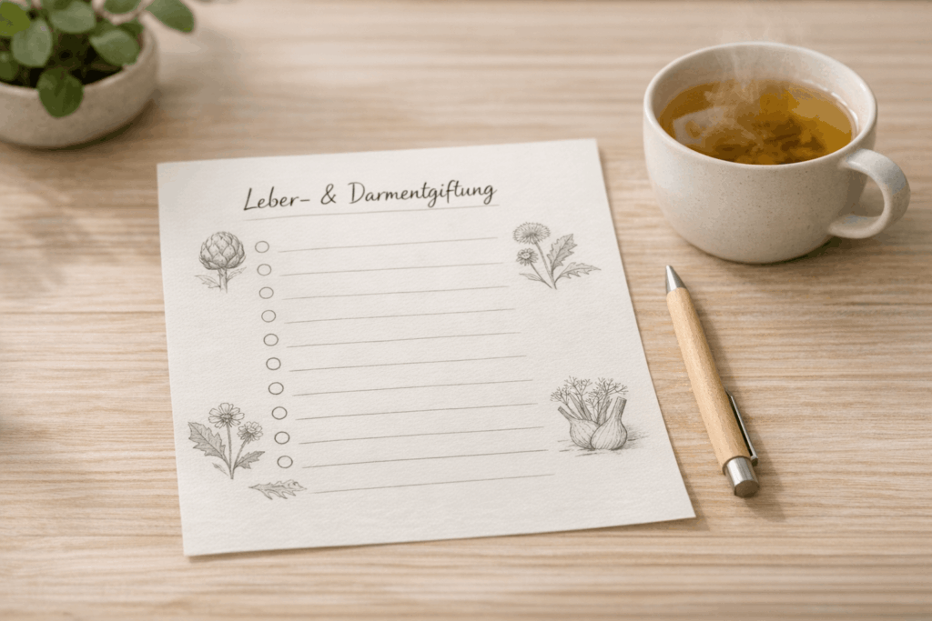 Leber und Darmentgiftung