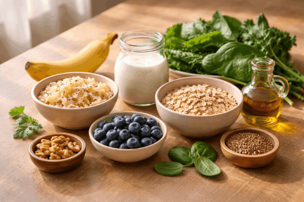 Gesunde Lebensmittel für den Darm