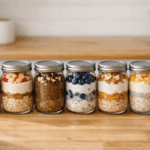 Meal-Prep Overnight Frühstücke