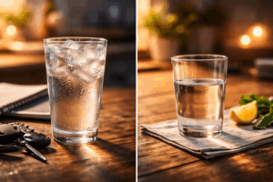 Warmes Wasser bei Blähbauch trinken