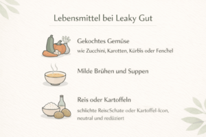 Lebensmittel bei Leaky gut