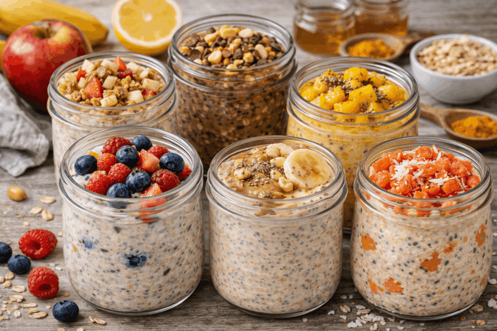 6 darmfreundliche Meal-Prep Protein Frühstück Rezepte