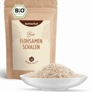 Bio-Flohsamenschalen