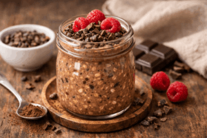 Schoko-Protein Overnight Oats