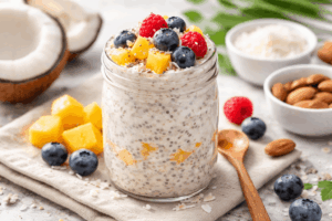 Kokos-Chia Overnight Oats