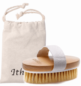 Trockenbürste aus Holz und Naturborsten von Ithyes