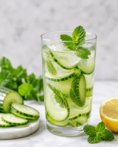 Gurke Minze Limonade darmfreundlich